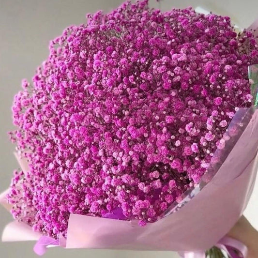 Pink Gypsophila Bouquet